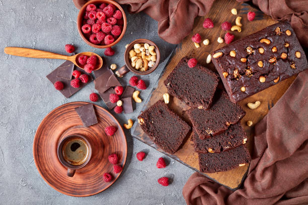 istock chocolate buckwheat pound cake cut in slices 1031948784