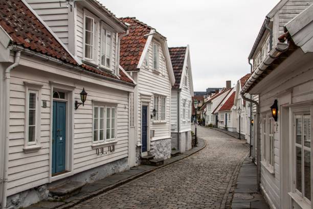 istock Old town of Stavanger 1031955314