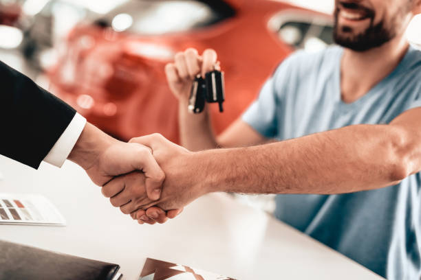 istock Customer And Buyer Are Shaking Each Other Hands. 1031955648