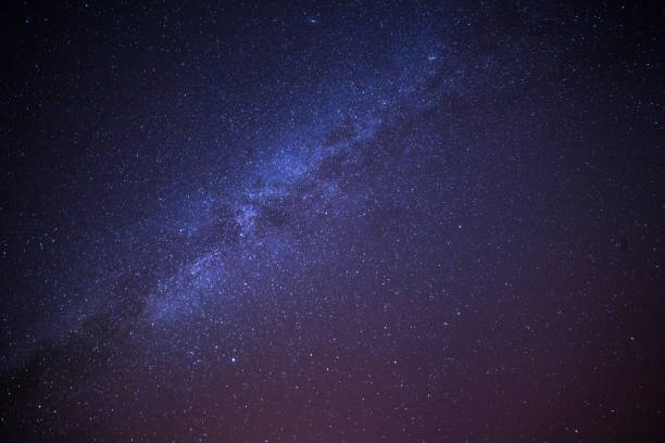 istock Milky Way and Starry Night Sky before Dawn 1031956650