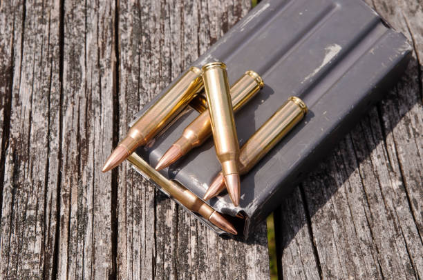 istock A loaded metal rifle magazine 1031986062