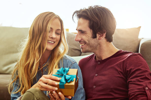 istock Nothing inspires happiness like gift giving 1031998522