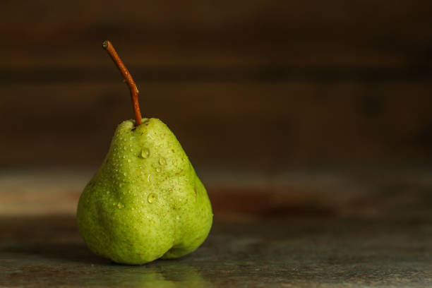 istock pears. pear jam. food background. top view 1032031682