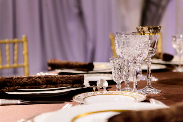istock beautifully served table in a restaurant 1032032546