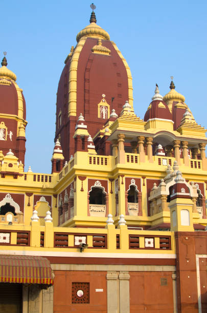 istock Lakshmi Narayan the temple in Delhi India 1032048560