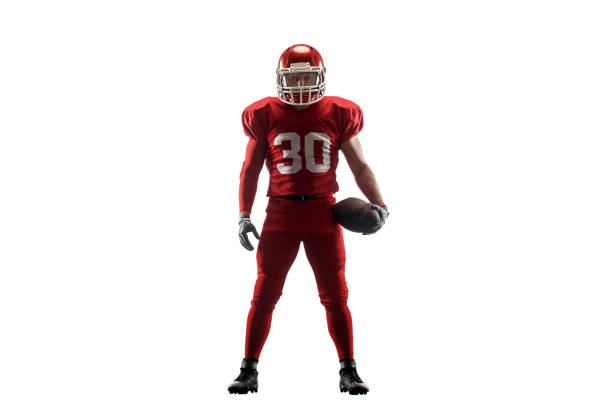 istock one american football player man studio isolated on white background 1032089638