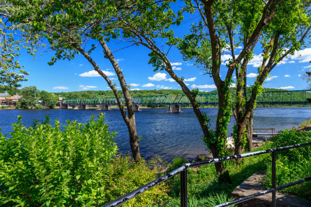 istock Delaware River Bridge at New Hope PA 1032093110