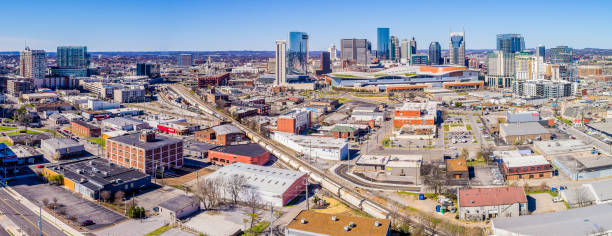 istock The Whole Nashville Skyline 1032105532