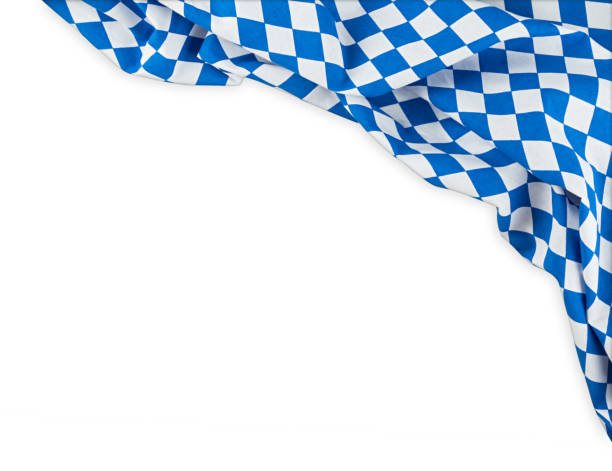 istock bavarian flag Beer Fest background 1032141448