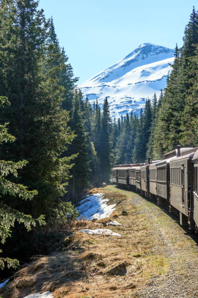 istock View from the White Pass Mountain Tourist Train 1032148854