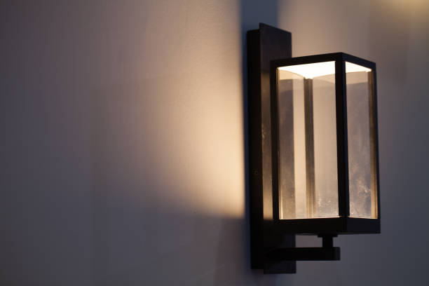 istock Beautiful modern wall lamp interior contemporary decoration 1032148910
