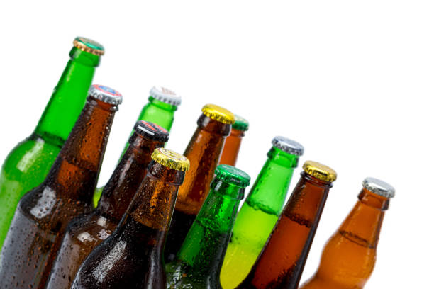 istock Set of beer bottles isolated 1032159380