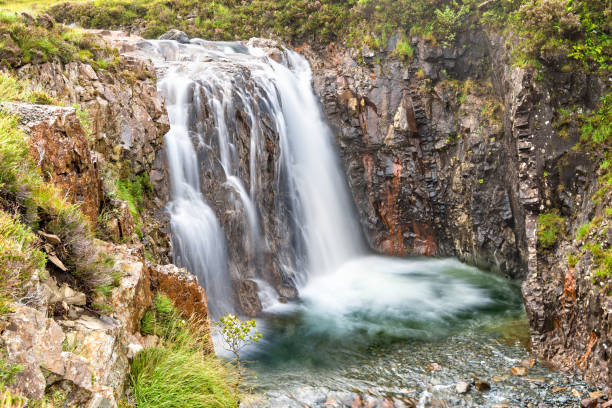 istock Waterfall and pool at Fairy Pools 1032159672