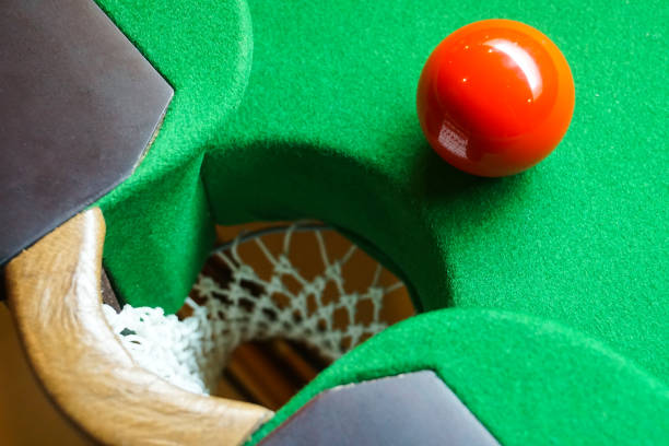 istock red snooker ball on snooker table 1032165670