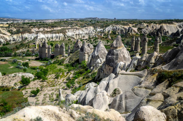 istock Rocks looking like mushrooms in Cappadocia, Turkey 1032173832
