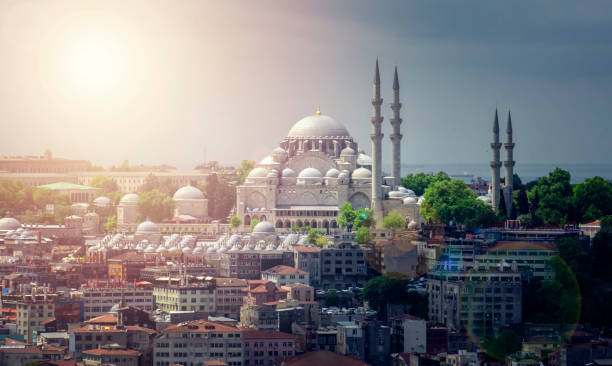 istock Suleymaniye Mosque in Istanbul 1032174088
