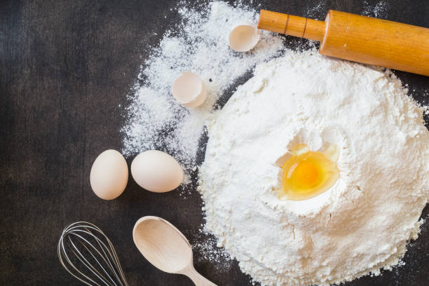 istock Preparation of baking with your own hands. 1032174670