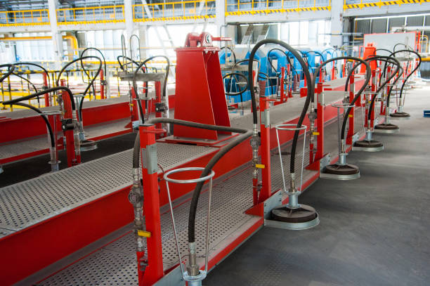 istock Contemporary large aluminum foundry 1032180944