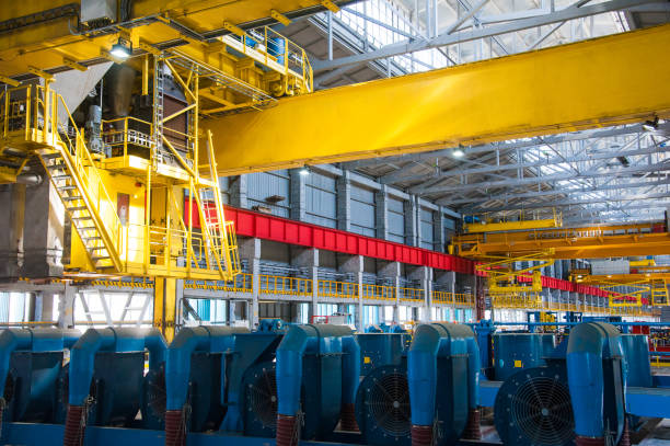 istock Contemporary large aluminum foundry 1032184284