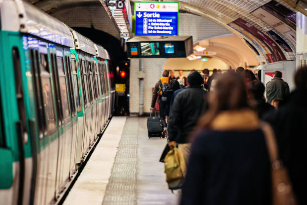 1° lotto - french metro foto e immagini stock