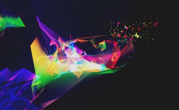 istock Digital Abstract Background, Big Data Concept, Internet of Things, Cryptocurrency Concept 1032194150
