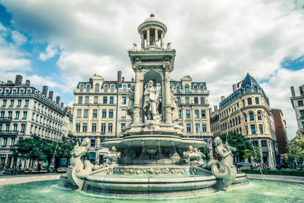 istock Jacobins square and beautiful fountain 1032203868