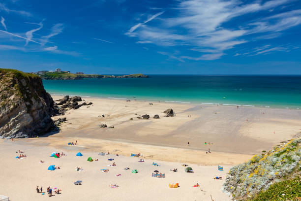 istock Lusty Glaze Beach Newquay Cornwall England 1032205798