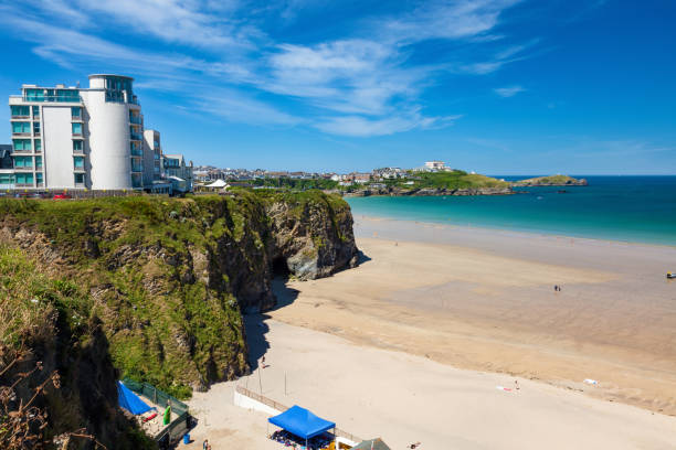 istock Tolcarne Beach Newquay Cornwall England 1032205930
