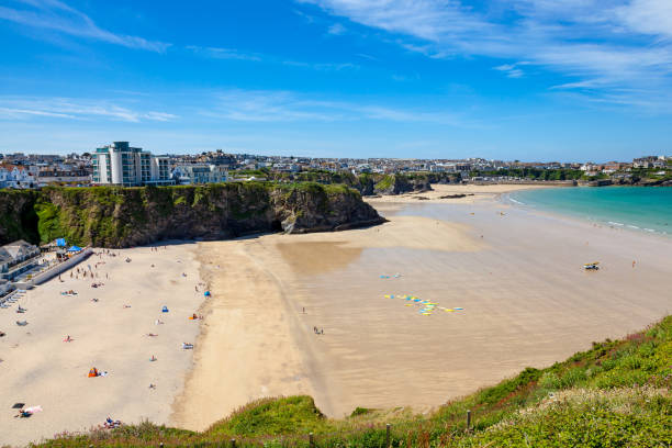 istock Tolcarne Beach Newquay Cornwall England 1032208120