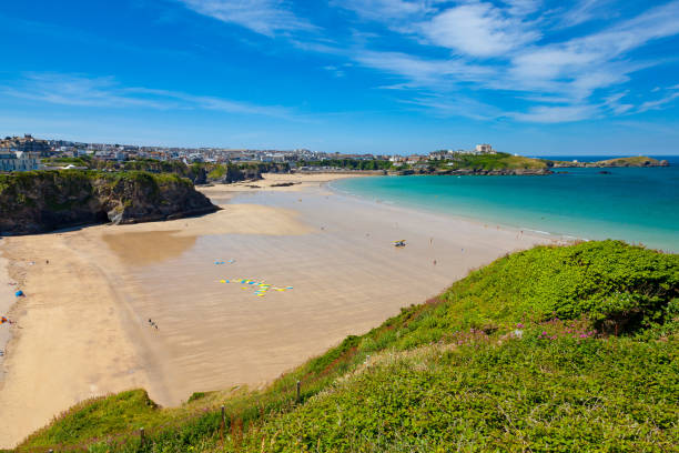 istock Tolcarne Beach Newquay Cornwall England 1032208422