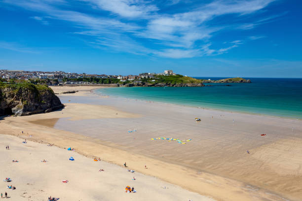 istock Tolcarne Beach Newquay Cornwall England 1032208880