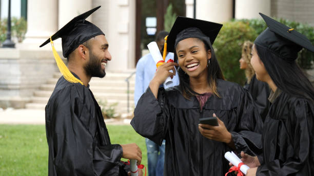 istock Attractive young college grads 1032209570