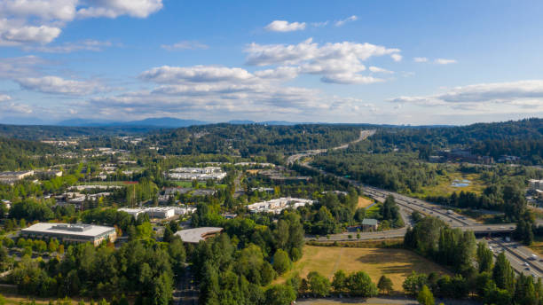 istock Business park in a green area 1032217816