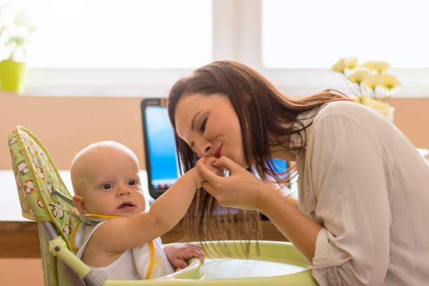 istock The baby boy is looking for attention 1032222668
