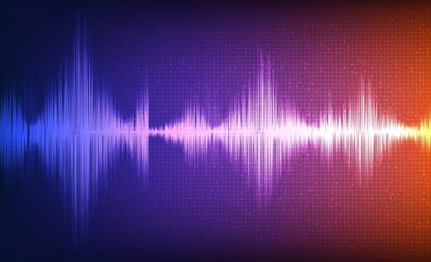 istock Ultra Violet Digital Sound Wave Background,technology and earthquake wave diagram concept,design for music studio and science,Vector Illustration. 1032272276