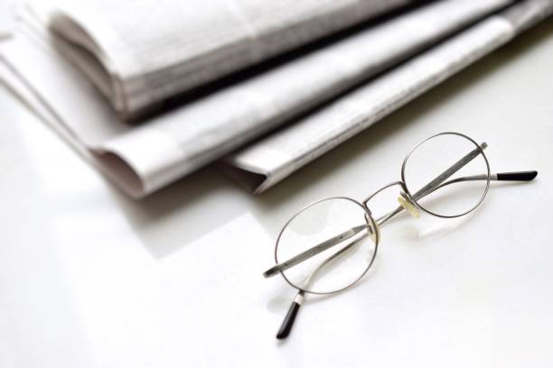 istock High Angle View Of Eyeglasses On Table 1032275658