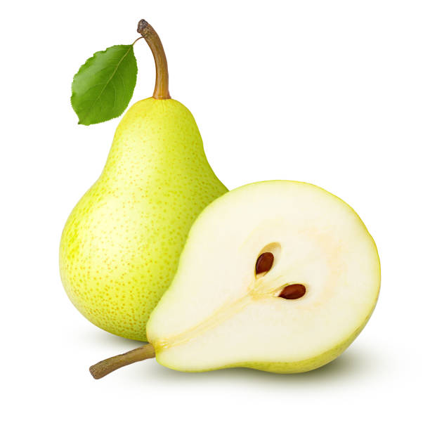 istock pear, isolated on white background, clipping path, full depth of field 1032284518