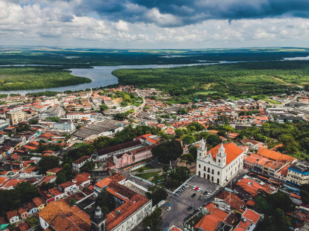 Historic Center of João Pessoa Aerial view of the Historic Center of Joao Pessoa paraiba photos stock pictures, royalty-free photos & images