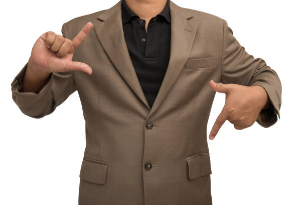 istock Midsection Of Man Standing Against White Background 1032296468