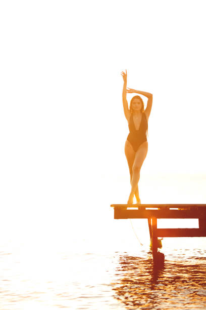 istock Happy beautiful young woman have fun in summer 1032312576