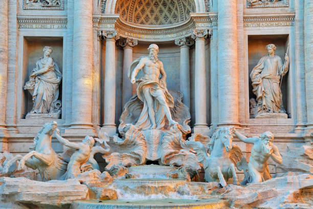 istock Rome, Famous Trevi Fountain (Fontana Di Trevi) 1032324782