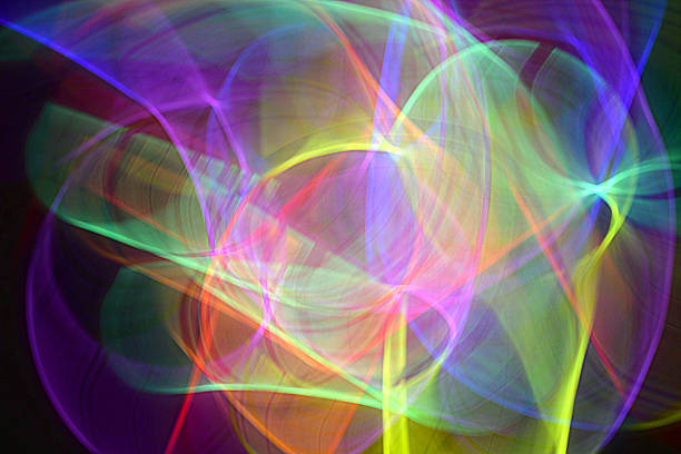 istock Abstract Backgrounds Glowing Vibrant Color 3D Effects 1032341150
