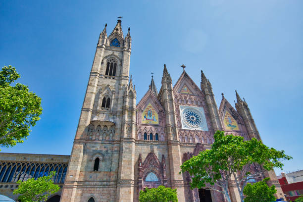 istock Famous Blessed Sacrament Temple in Guadalajara (Templo Expiatorio del Santisimo Sacramento) 1032348598