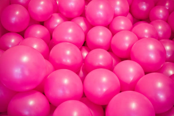 istock Group of Pink Balls 1032349192
