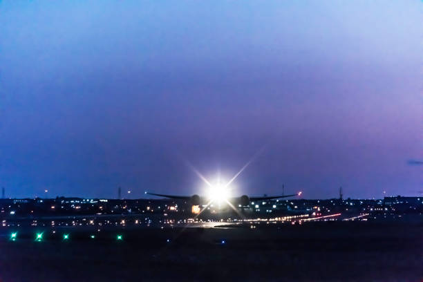istock Airplane take-off Pearson International airport 1032369218