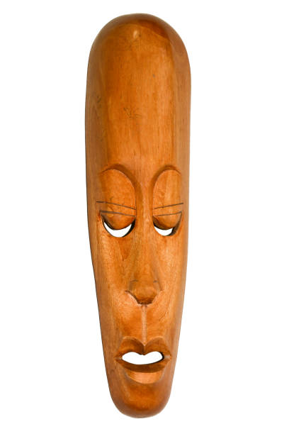 istock Indonesian wooden mask 1032393450