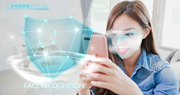 istock Facial Recognition with smart phone 1032423300