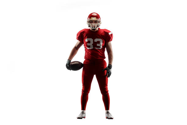 istock one american football player man studio isolated on white background 1032457836