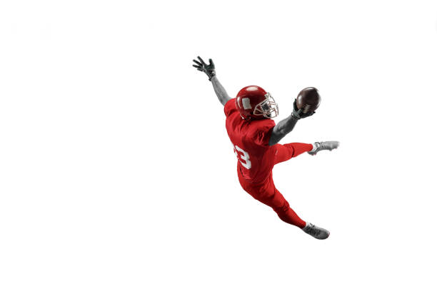 istock one american football player man studio isolated on white background 1032457872