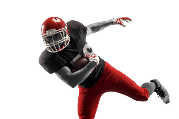 istock one american football player man studio isolated on white background 1032460916